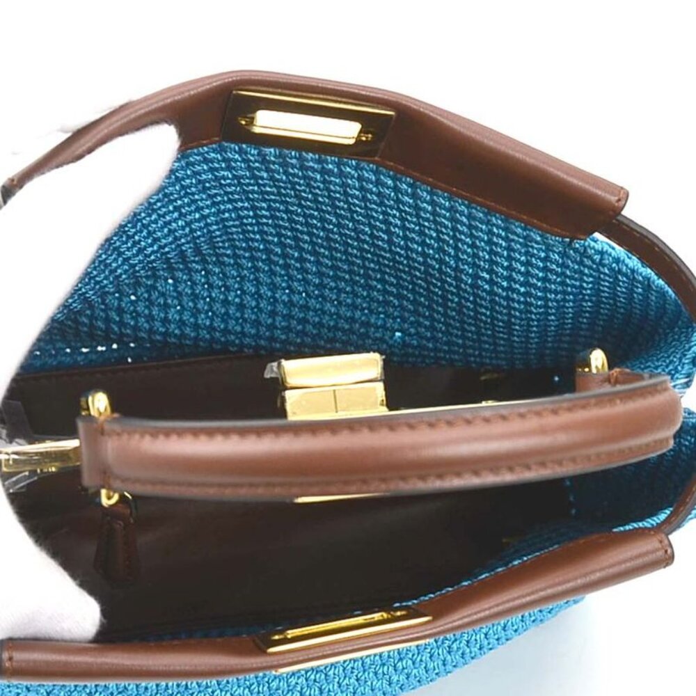 ★SOLD★ Fendi Shoulder Bag Handbag Mini Peekaboo 8 3 - Picture 5 of 10